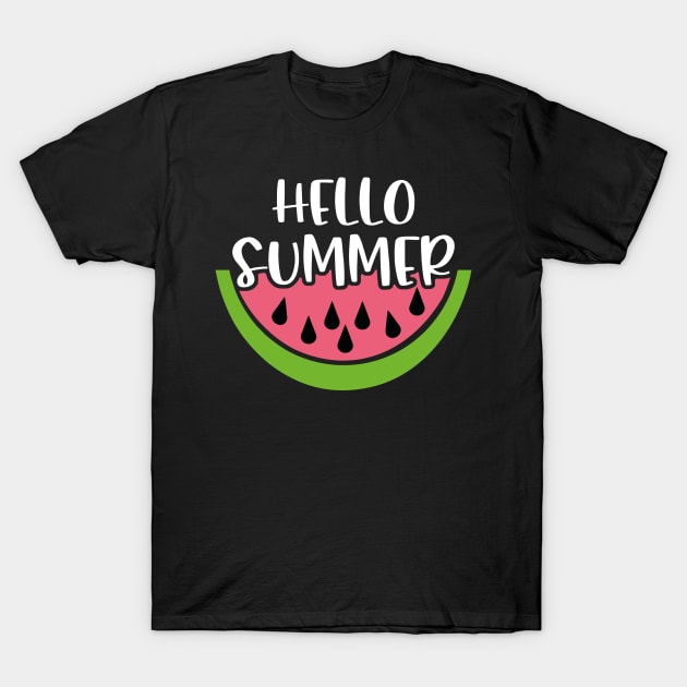 Hello Summer T-Shirt by aborefat2018